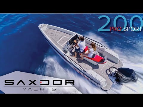 SAXDOR 200 PRO SPORT | Maximum Speed On Rough Seas | Test Drive & Walktrough