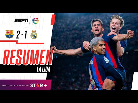 Video: Barcelona le ganó al Real Madrid sobre la hora