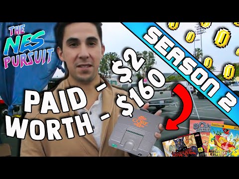 TheNesPursuit Season 2 - FIND After FIND While Flea Market Hunting!