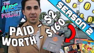 TheNesPursuit Season 2 - FIND After FIND While Flea Market Hunting!