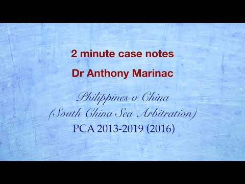 Philippines v China (South China Sea)