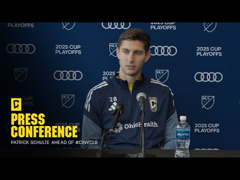 Press Conference | Goalkeeper Patrick Schulte speaks ahead of Round One, Game 1 #CINvCLB