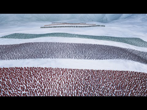 3 Layers of Giants vs Medieval Army EFBS - Epic Fantasy Battle Simulator