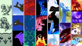 Evolution of Pokémon game intros 1996-2018 (from Red/Blue to Let's Go Pikachu/Eevee)