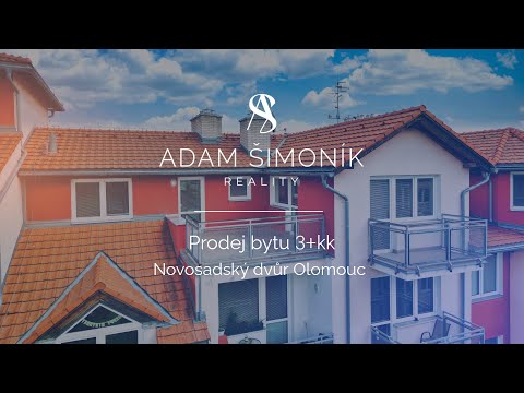 Prodej bytu 3+kk s terasou a balkonem Novosadský dvůr v Olomouci