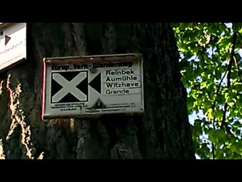 Europäischer Fernwanderweg E1, E9 von Reinbek nach Hamburg Blankenese