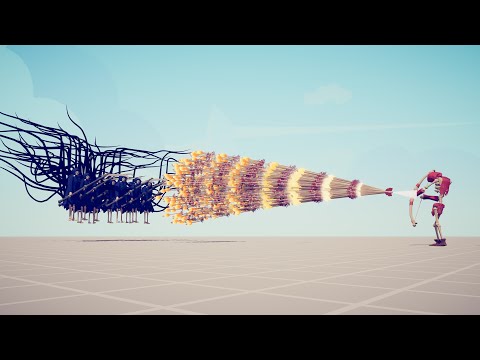GOD SKELETON ARCHER vs 10x UNITS - Totally Accurate Battle Simulator