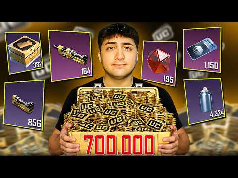 700.000 UC BİRİKTİRMİŞ... HEPSİNİ HARCADIK!