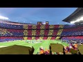 Barça 3-0 Liverpool. Atmosphere at Camp Nou + Messi freekick goal. 1/5/2019.