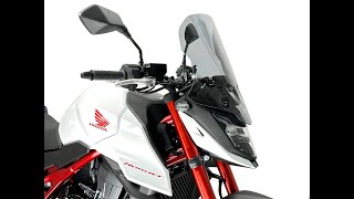 Plexi motocyklu WRS TOURING pro HONDA CB 750 ABS R rok 2023, výška 43 cm, šíře 35 cm, barva čirá 