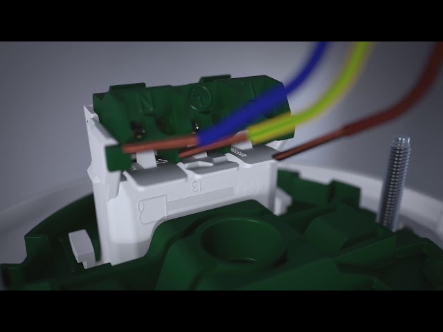 schneider electric Lamputtag dcl tak infälld vit
