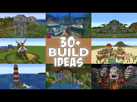 Avomance - Over 30 Build Ideas for your Survival Minecraft World. Get Inspired!