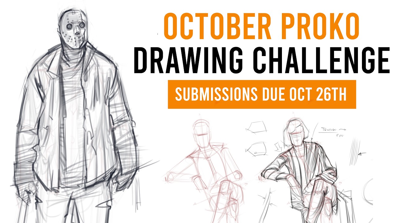 October Proko Challenge Review with Michael Hampton - Costume Study