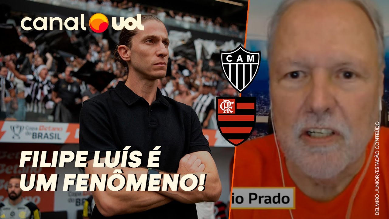 FILIPE LUÍS É UM FENÔMENO NO FLAMENGO; PENA QUE NÃO VEIO MAIS CEDO, AFIRMA RENATO MAURICIO PRADO