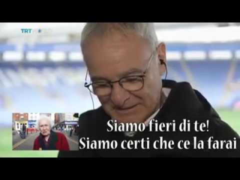 VIDEO - I tifosi del Leicester ringraziano Claudio Ranieri, la reazione del mister