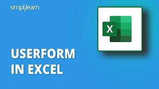 Userform In Excel | Excel Userforms For Beginners | How To Use Userform In Excel | Simplilearn
