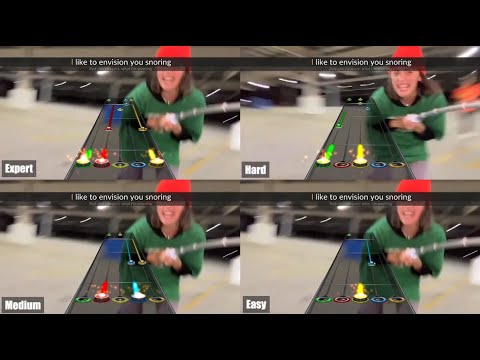 QUEEF JERKY - PINEAPPLE UPSIDE DOWN | Clone Hero Chart (All Difficulties)