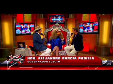 SuperXclusivo 11/7/12 - La primera expreciones del Gobernador electo Alejandro Garcia Padilla 1/2