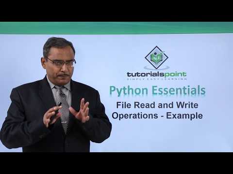 Python File Read and Write Operations Example