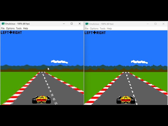 Learning Game Boy programming: Car Game