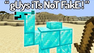 The FUNNIEST FAKE 1.20 Minecraft Speedruns...