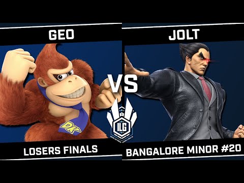GEO (Donkey Kong/Zelda) vs Jolt (Kazuya) - ILG Bangalore Minor #20 - Losers Finals