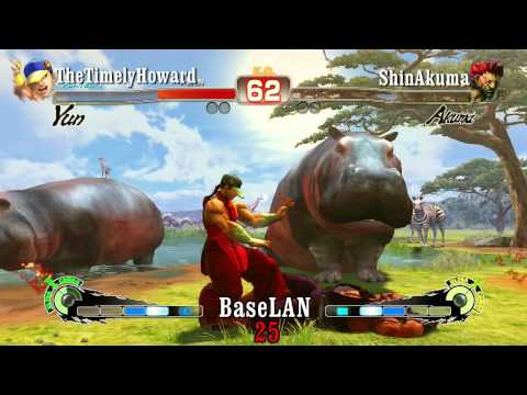 BaseLAN 25 SF4AE Grand Final - TheTimelyHoward vs ShinAkuma
