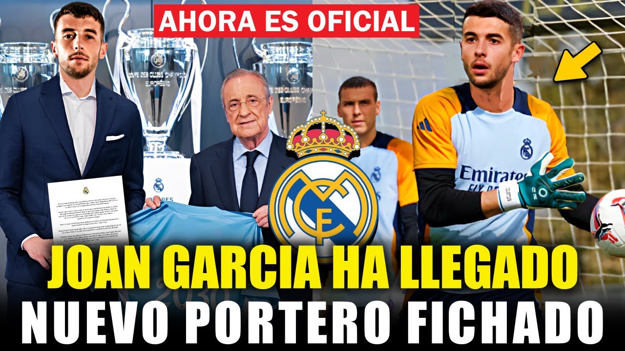 ¡ES OFICIAL! ¡LLEGÓ EL NUEVO PORTERO! ¡ACUERDO FIRMADO! ¡NOTICIAS DEL REAL MADRID HOY!