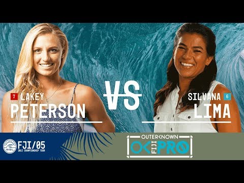 Lakey Peterson vs. Silvana Lima - Round Two, Heat 2 - Outerknown Fiji Women's Pro 2017