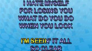 Kelly Clarkson - I Hate Myself for Losing You (Karaoke)