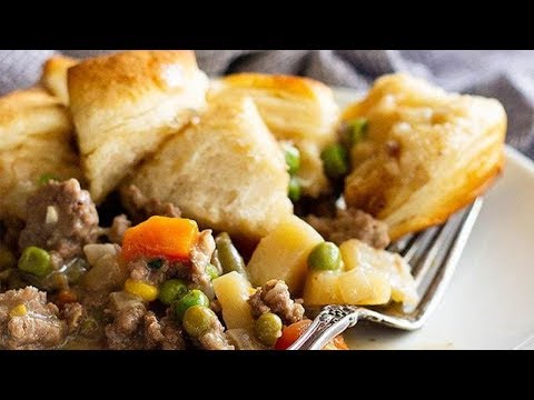 How to Make Easy Skillet Beef Pot Pie!