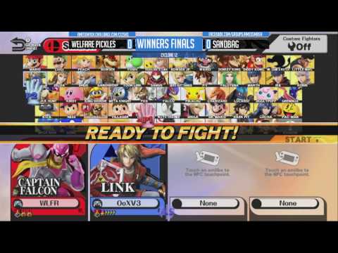 Welfare Pickles (Captain Falcon) vs Sandbag (Link) - Smash 4 Singles - Winners Finals
