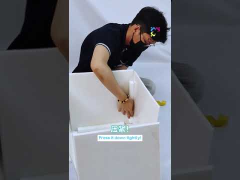 Cube KT Board Setup Tutorial 立体盒子KT板组装教学