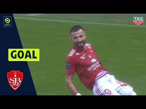 Goal Franck HONORAT (30' - STADE BRESTOIS 29) STADE BRESTOIS 29 - STADE DE REIMS (2-1) 20/21