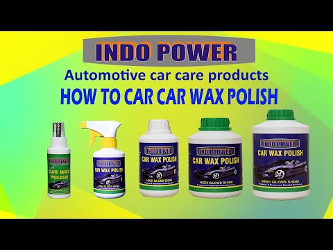 Car wax polish