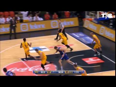 Pierre-Antoine Gillet (Oostende) with the huge block