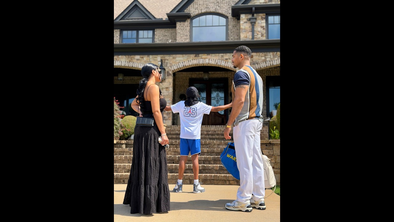 When Kai sees Anthony’s house for the first time!