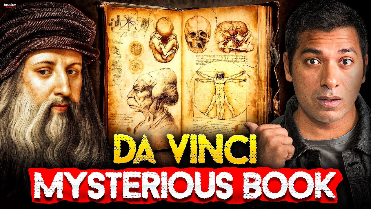 LEONARDO DA VINCI Notebook Explained By VR RAJA | Secret Parachute & Ancient Helicopters | PART 1