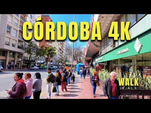 Descubre Córdoba Argentina: Caminata por el corazón de la ciudad en 4K (OTRA PARTE)