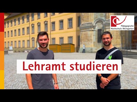 Lehramt studieren an der PH Weingarten