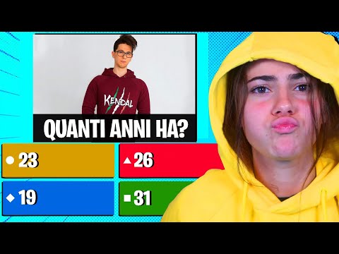 QUANTO BENE CONOSCO IL MIO RAGAZZO - QUIZ  SU KENDAL