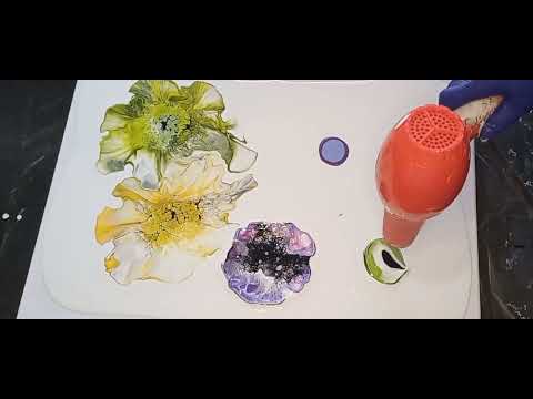 #223 Just a Happy Painting ♡ | Multiple Layered Blooms Flowers | 2fx3f canvas | Contemporary Art