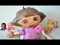 La Muñeca Baby Alive Sara abriendo el Globo Gigante de Dora con muchas Sorpresas!!! TotoyKids