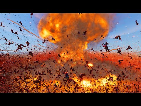 NUCLEAR BOMB vs 10 MILLION SOLDIERS! - Ultimate Epic Battle Simulator 2