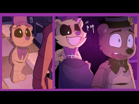 Ask Springtrap and Deliah Creator - Ask Goldie Anything Part 5【 FNAF Comic Dub 】