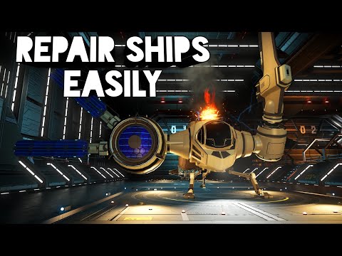 Easier ship repairs in No Mans Sky - find and repair damaged ships quickly