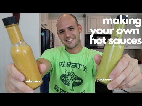 Making Your Own Fermented Hot Sauces - Jalapeno & Habanero