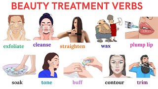 ✨ 50 BEAUTY TREATMENT WORDS IN ENGLISH | Easy Meanings + Examples | Improve Your Beauty Vocabulary ✨