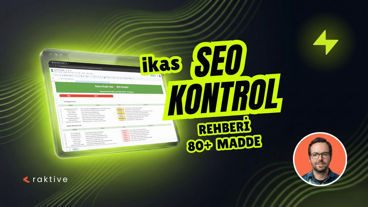 ikas SEO Kontrol Listesi: 80+ Kritik Madde (Ücretsiz)