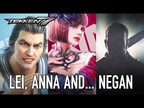 Tekken 7 - PS4/XB1/PC - Lei, Anna and... Negan from The Walking Dead (Season Pass 2 reveal)